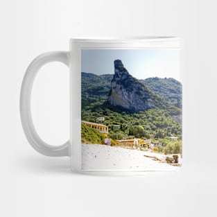 Behind Agios Gordios Beach Mug